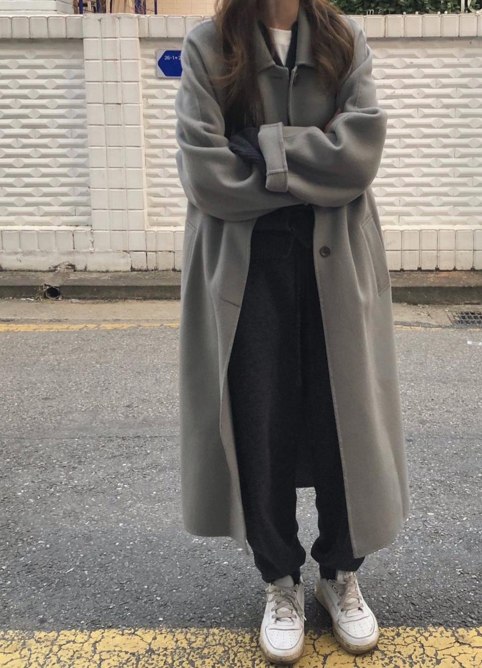 바스 스탠다드 핸드메이드 코트 울100