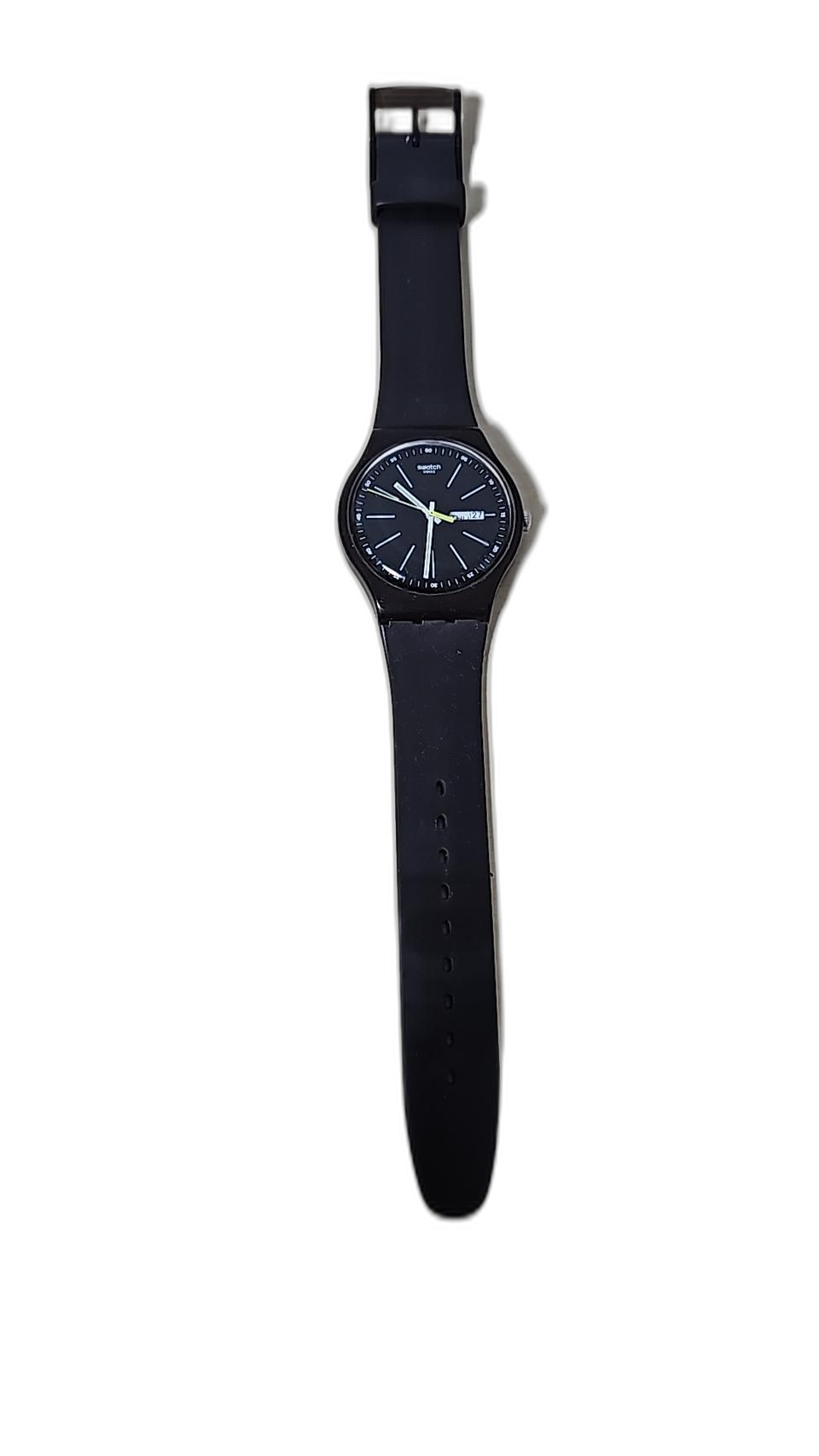 스와치 시계 (보증서 및 케이스 포함)