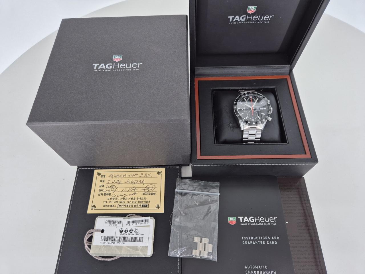 태그호이어 까레라 크로노그래프 오토매틱 (한정판)