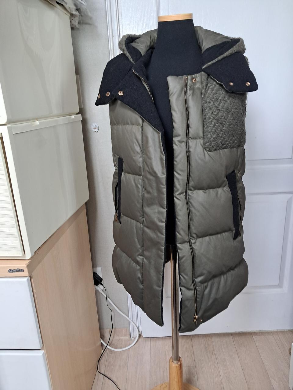 SJSJ 패딩베스트 구스 패딩조끼 55