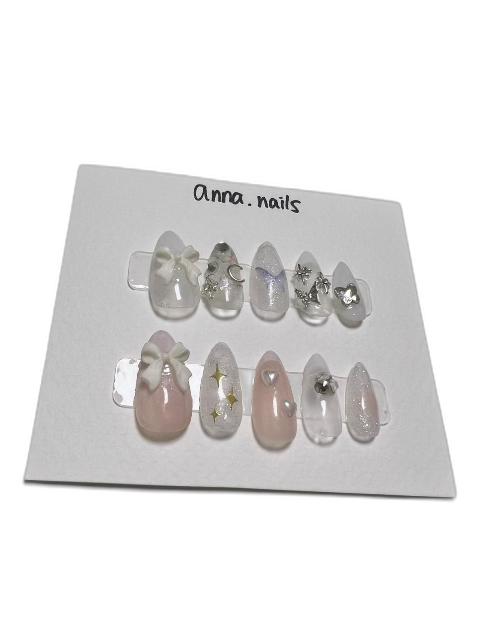 •수제네일팁 판매• <살구나비>