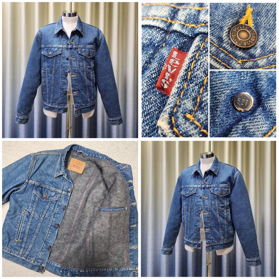 (정품) 90s 리바이스 트러커 자켓 / 민트급 컨디션 / 38 (95)