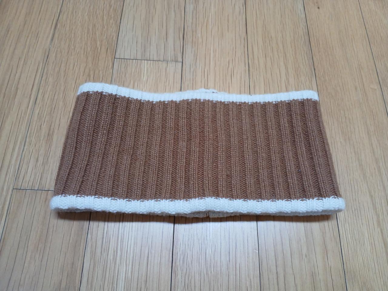 미사용 빈폴 캐시미어울 넥워머