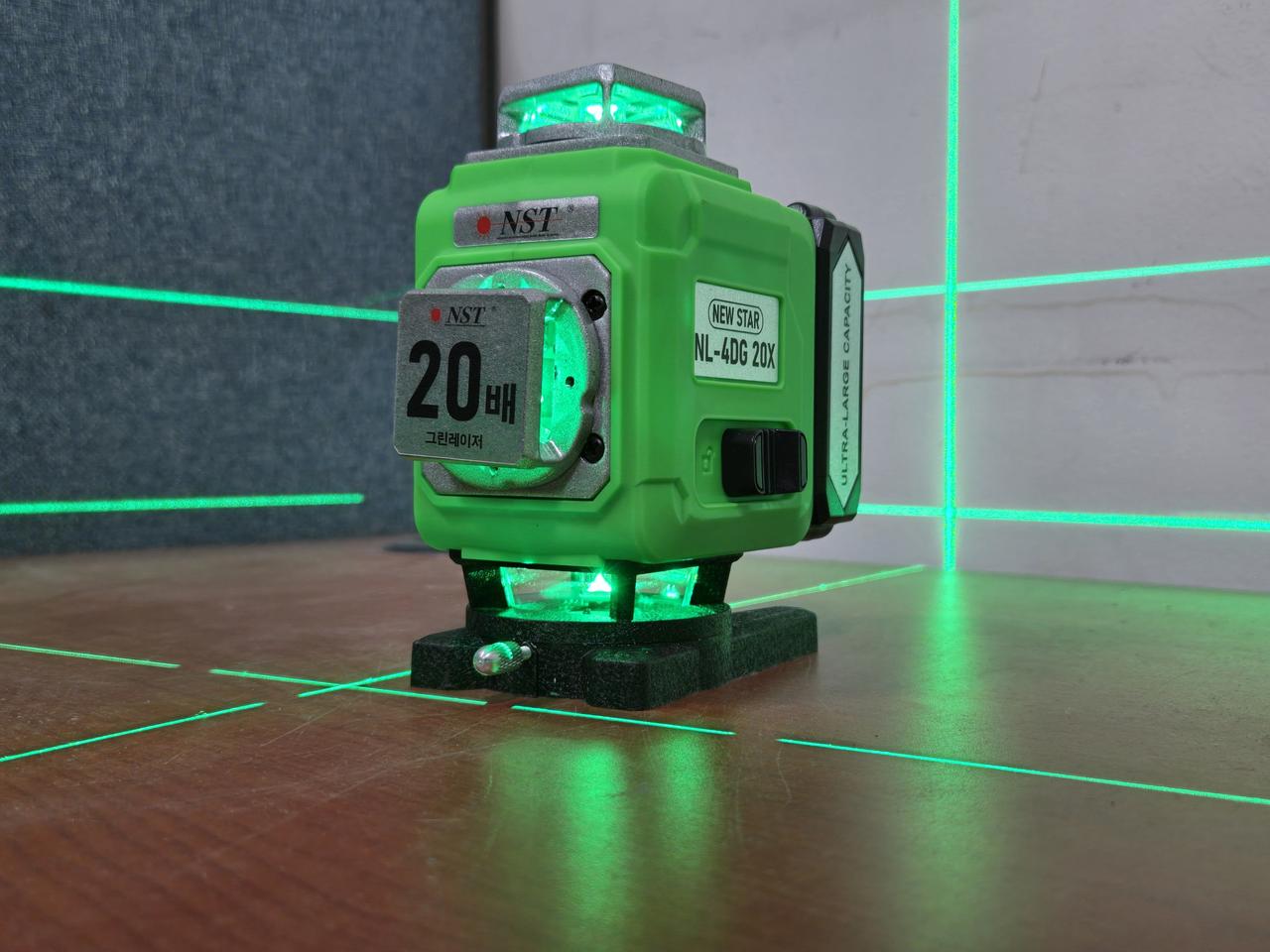 레이저레벨기 4D 그린레이저 국내최초 20배밝기 정식통관제품 초특가