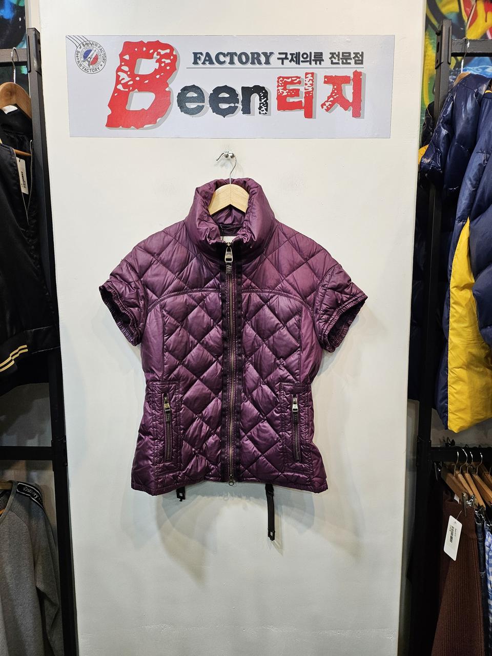 헨리코튼 반팔 경량 패딩 42