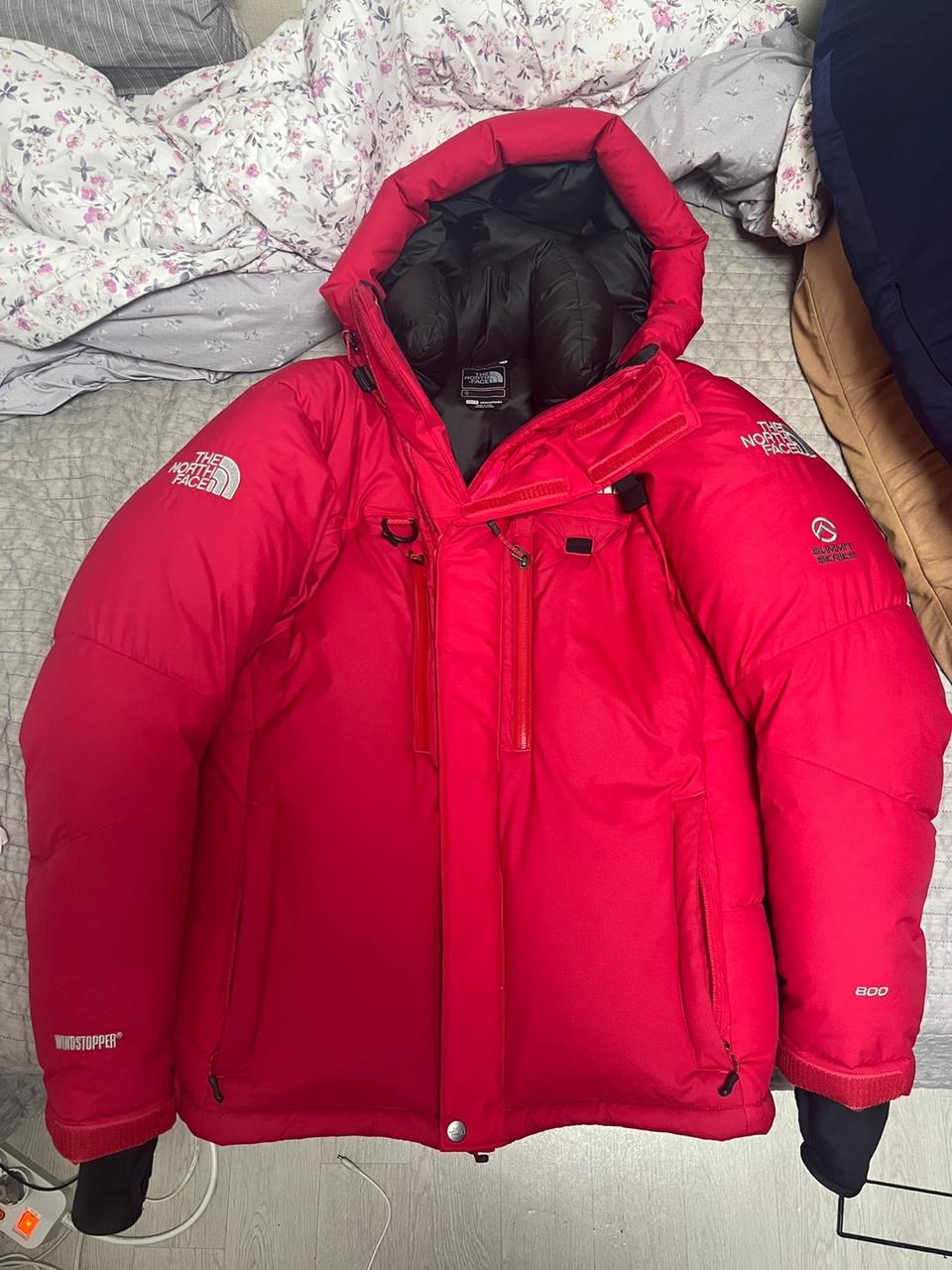 노스페이스 히말라야 레드 팔아요