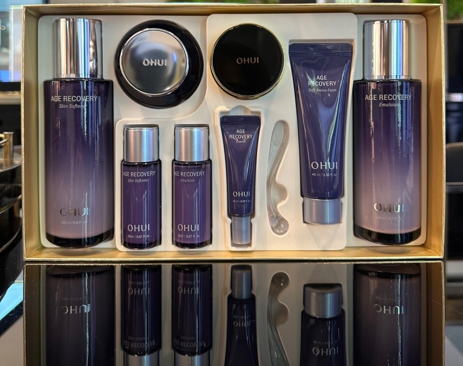 오휘 에이지콜라겐 기초3종(스킨+로션+크림+미니쿠션)