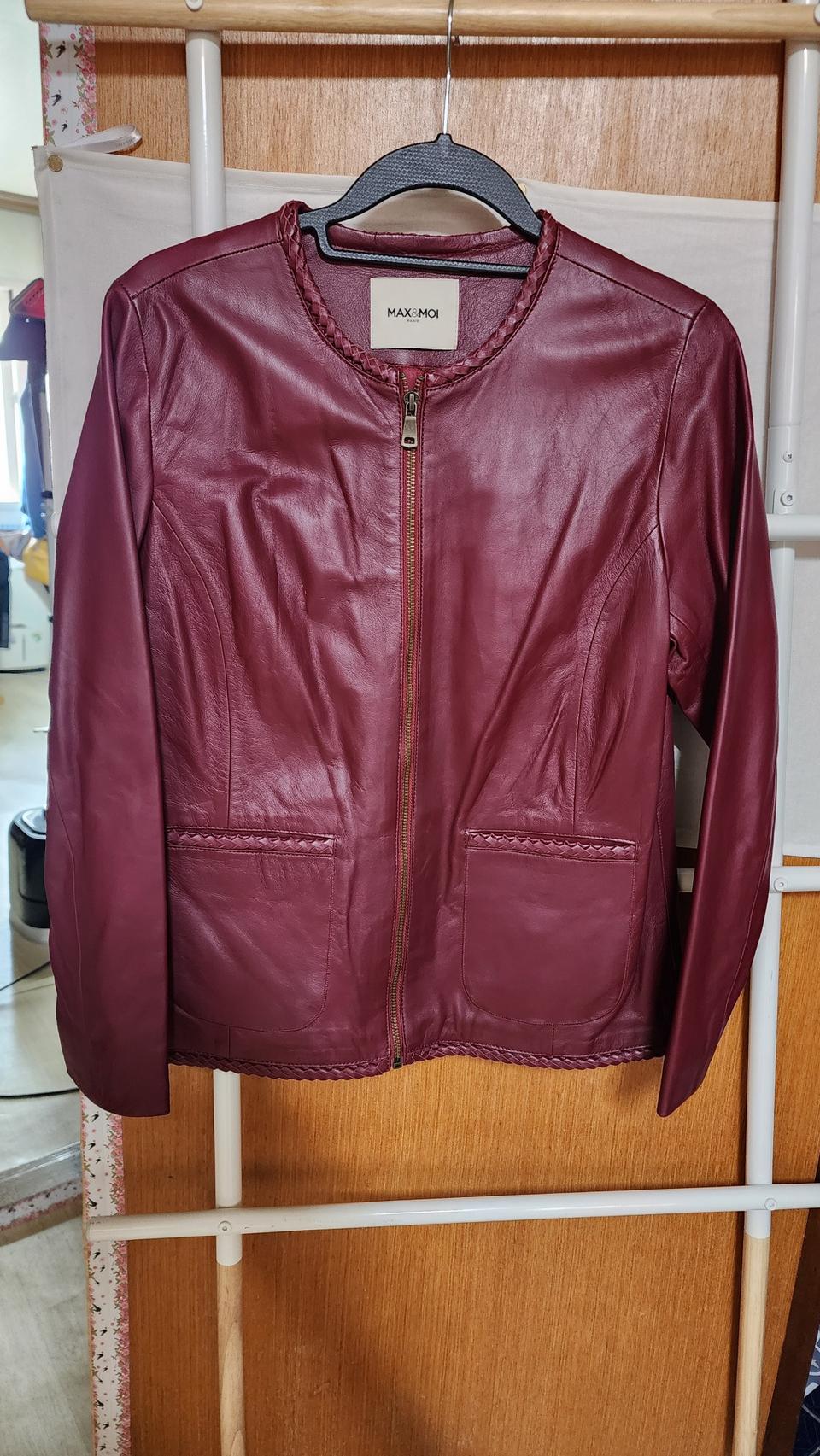 여성  MAN & MOI 양가죽 자켓