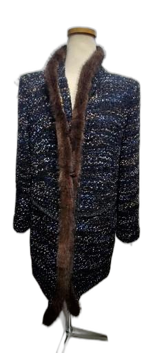 크로커다일 밍크 자켓