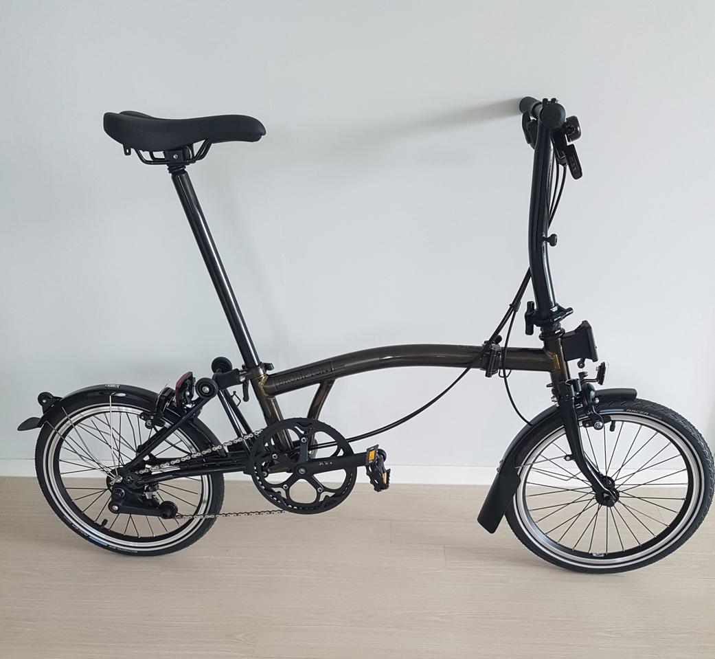 24년 브롬톤 블랙라커 어반로우 c라인 팝니다