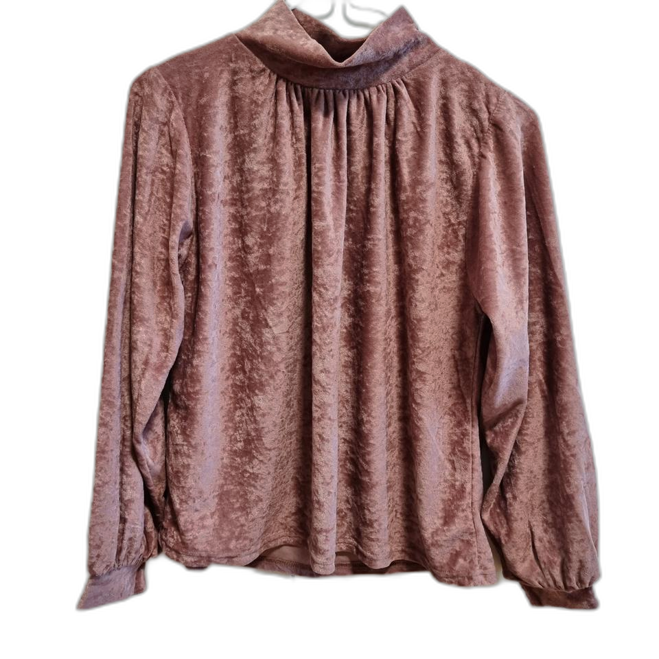 벨벳 여성 상의 겨울옷 프리사이즈