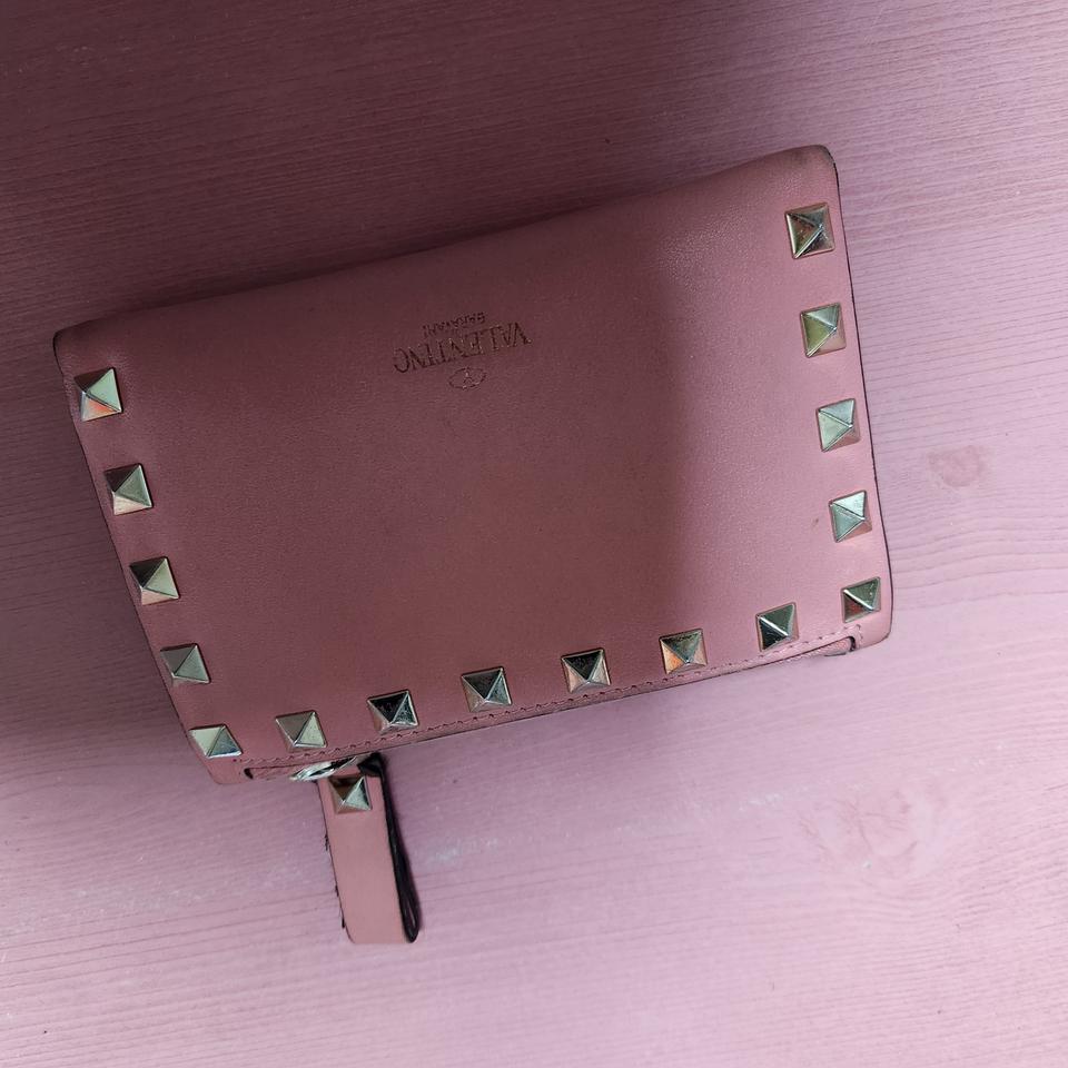 정품 발렌티노 핑크 지갑