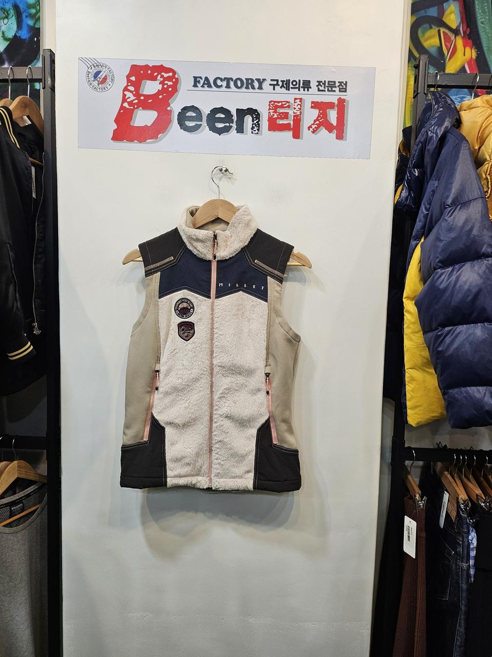 밀레 후리스 조끼 95