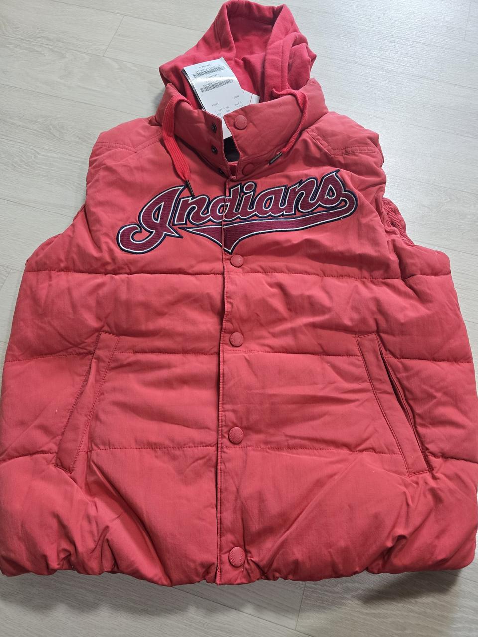 새상품 정품 MLB 패딩 조끼 105 남녀공용