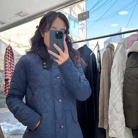 폴로 퀄팅 자켓 S 44-55