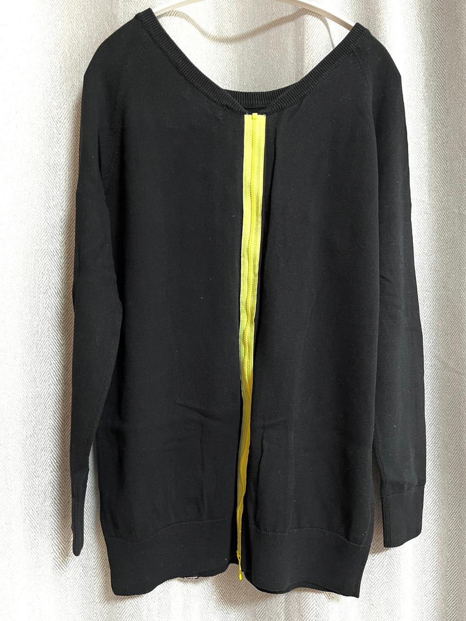 아디다스 긴판 네온 지퍼 니트 85