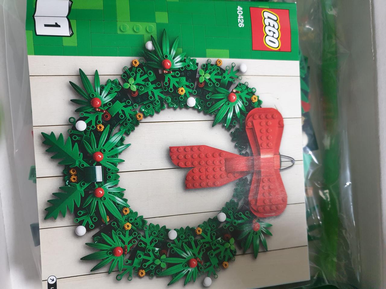 크리스마스 화환레고 40426