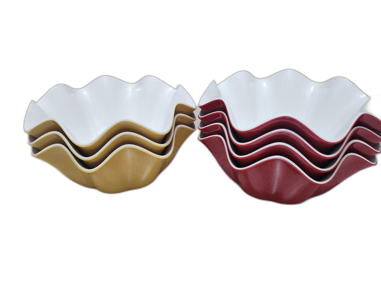 꽃모양 파티 이벤트그릇 7개있어요