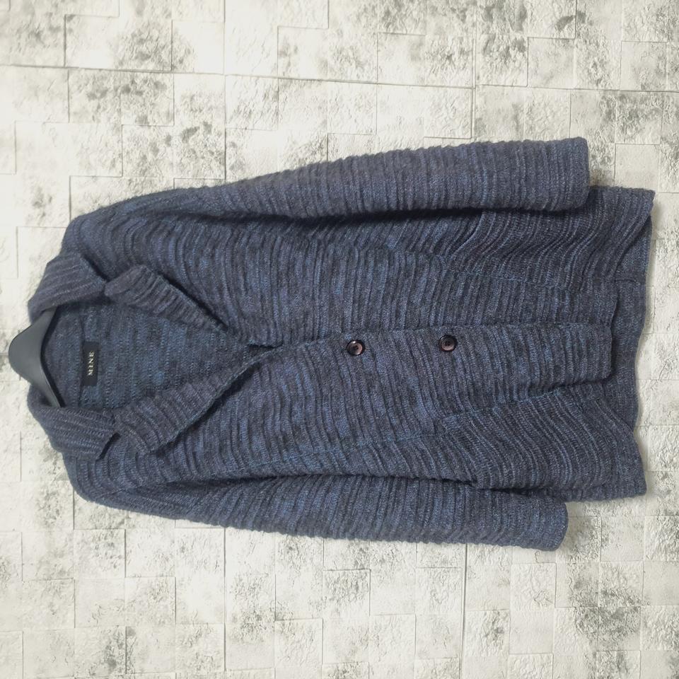 MINE 마인 믹스 니트가디건