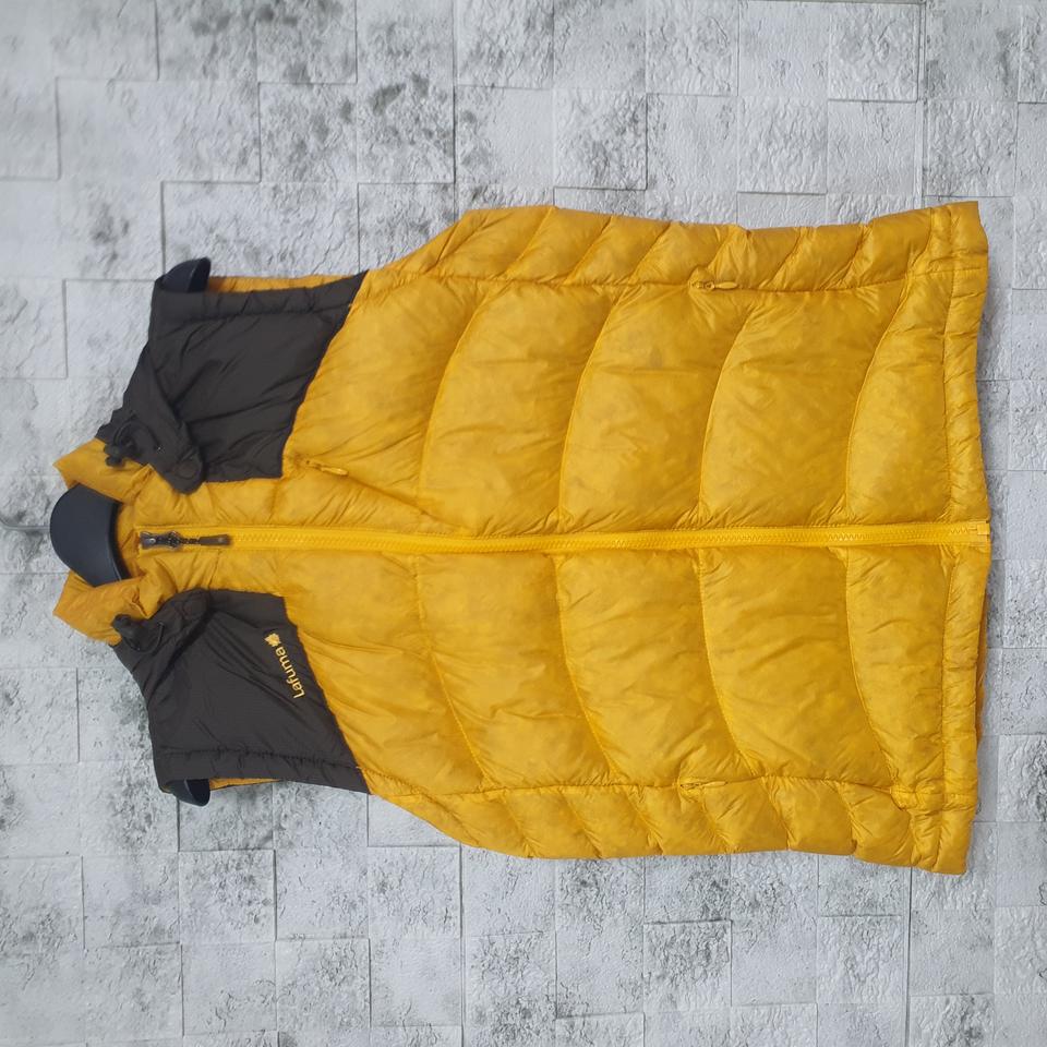 라푸마 구스다운 후드 패딩조끼