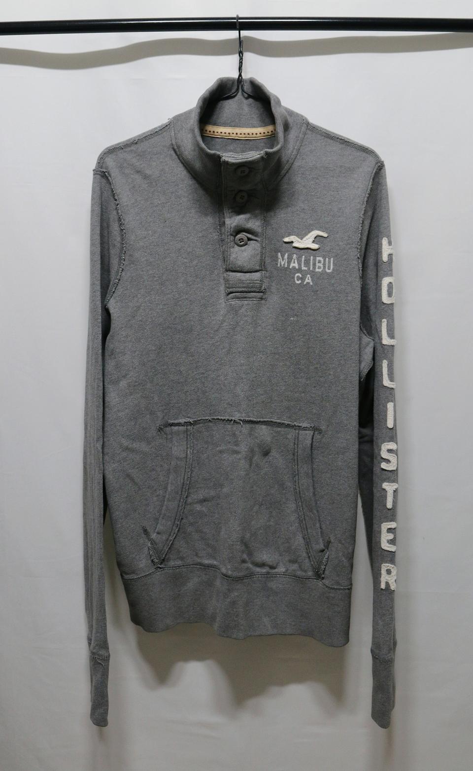 홀리스터 두꺼운 코튼긴팔 사이즈 L 무료배송