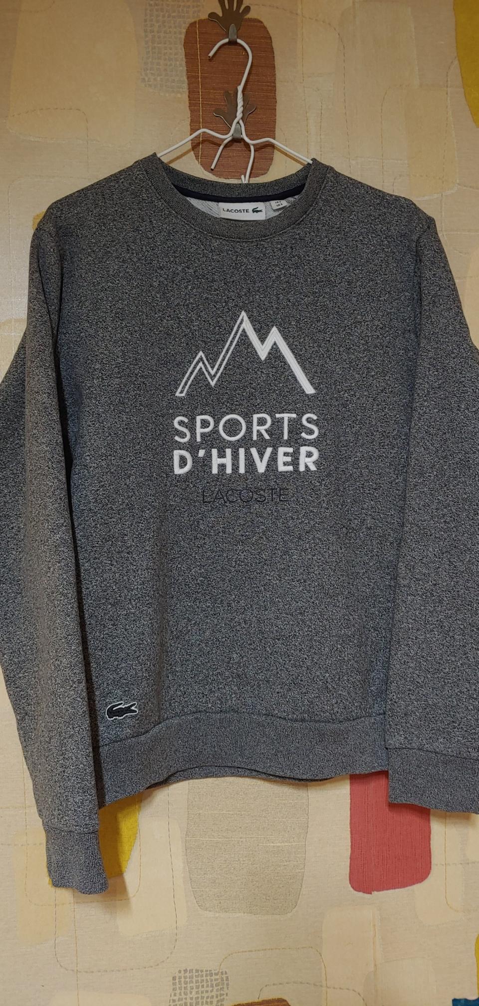 라코스테 니트 스웻셔츠 맨투맨