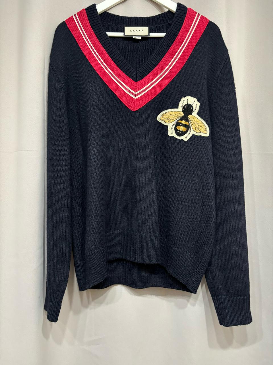 구찌 남성 니트 스웨터 XL사이즈