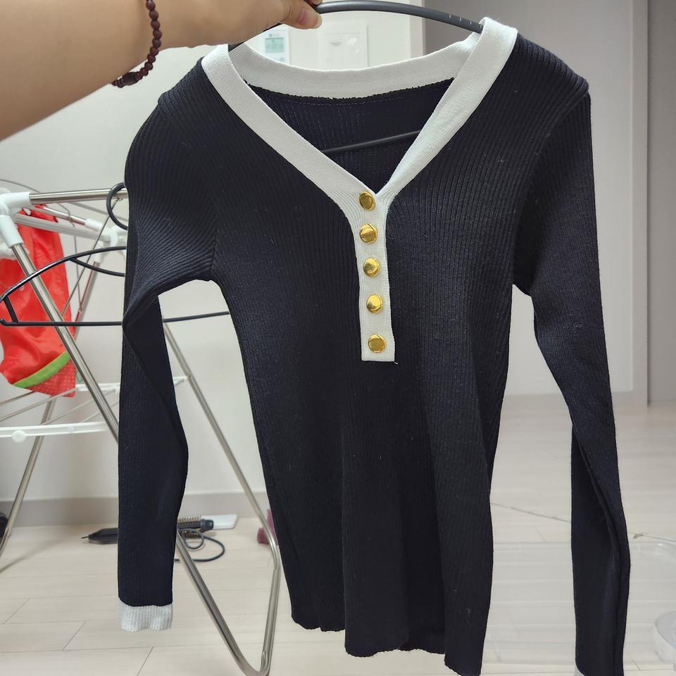 니트 롱원피스 반폴라 블라우스 떨이