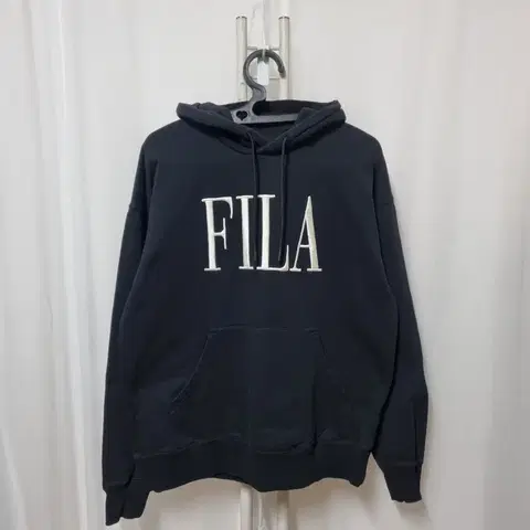 (남) 휠라 자수 후드티