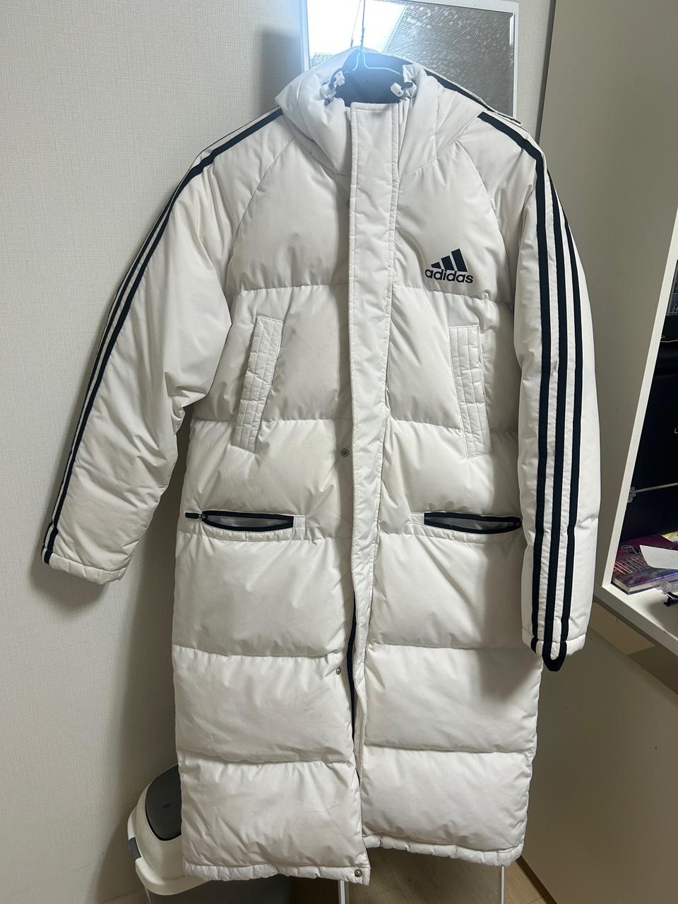 아디다스 롱패딩 160