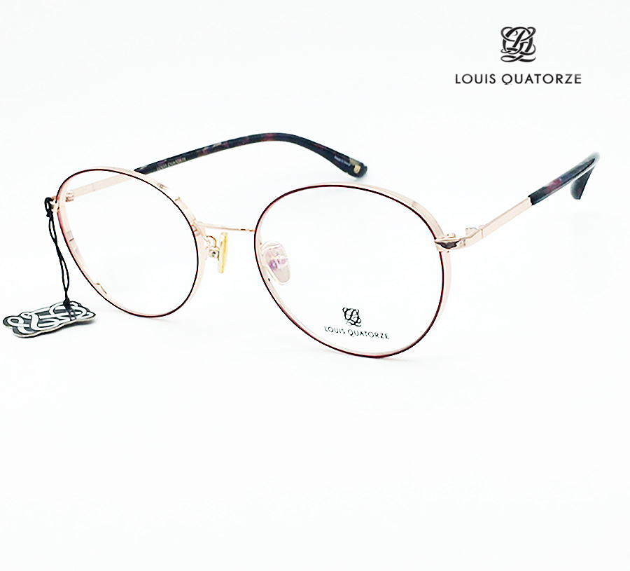 루이까또즈 브라운 로즈골드 안경테 세련된 고도수 LQ4165AY 새제품