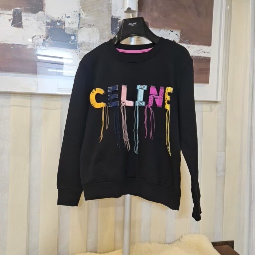 최상급(55~날씬66)CELINE 셀린느 색감이 유니크한 기모 맨투맨티