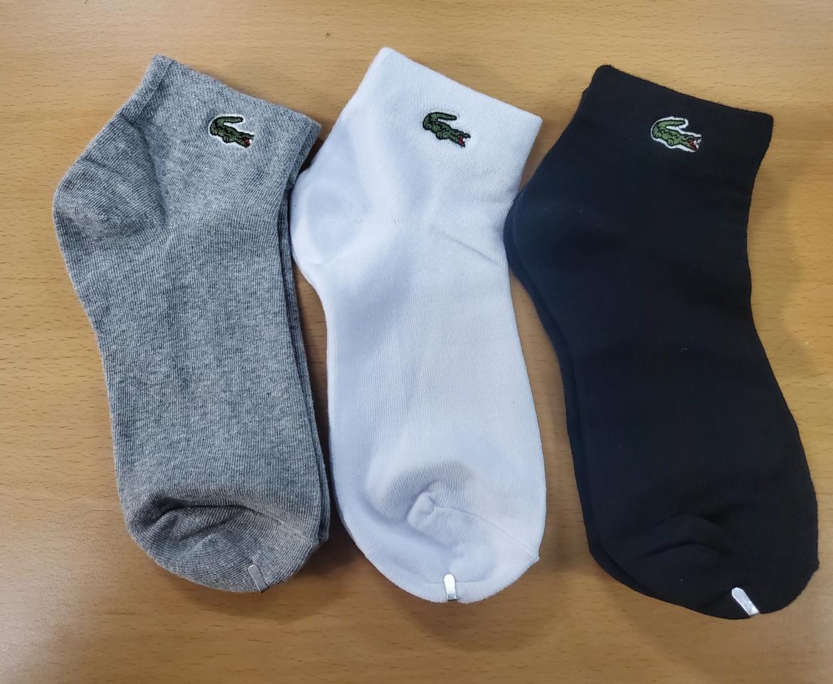 라코스테양말 자수 단목 10켤레