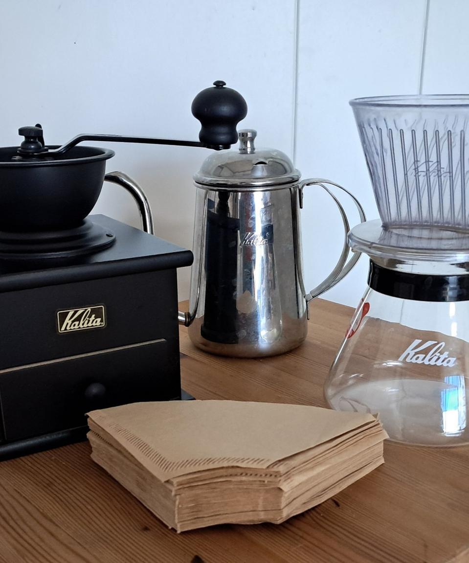 카리타원두 분쇄기및 부기계