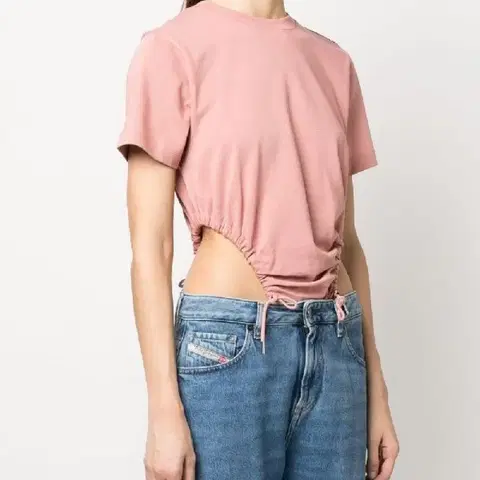 Y/Project 와이프로젝트 스트링 바디슈트 36