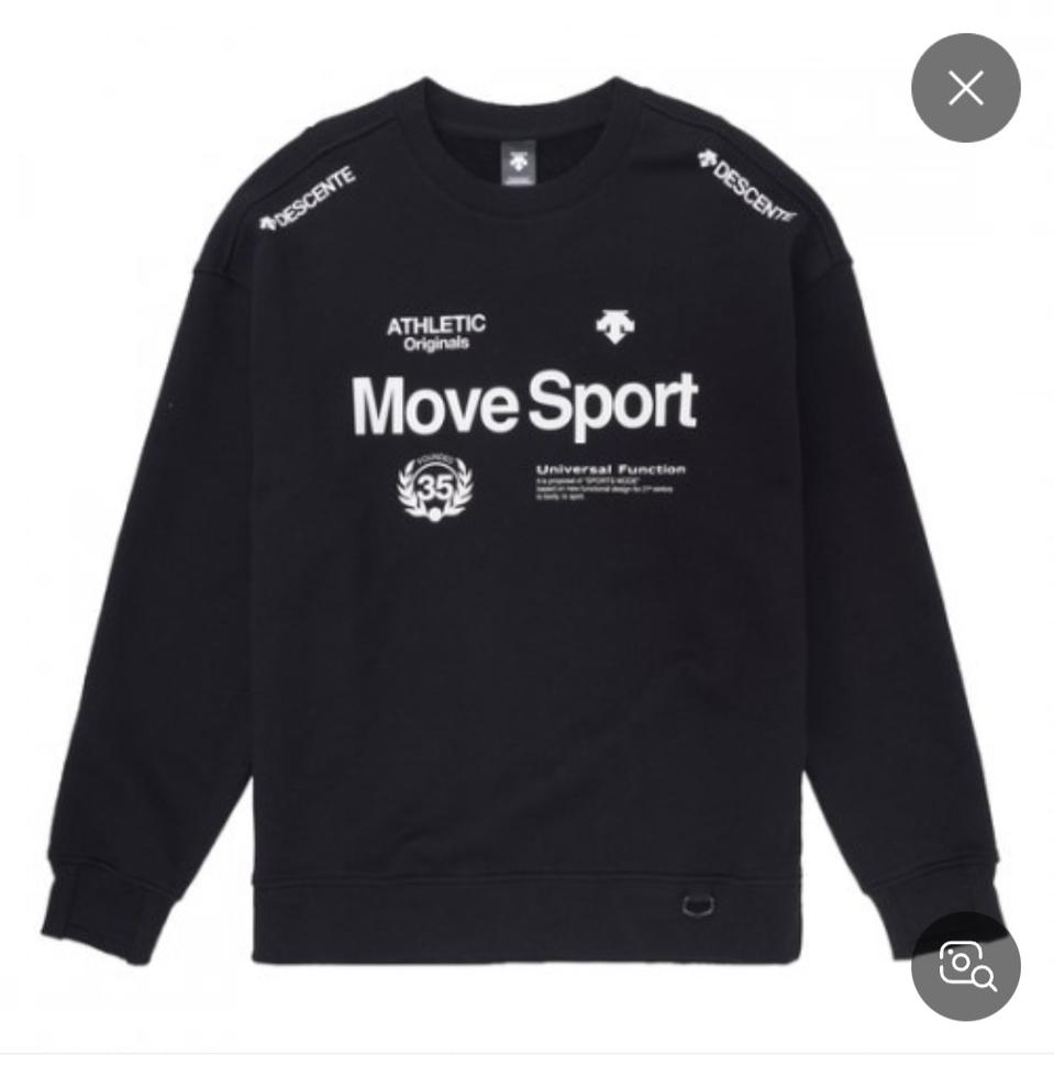 *데상트 그래픽 맨투맨100 공용가능