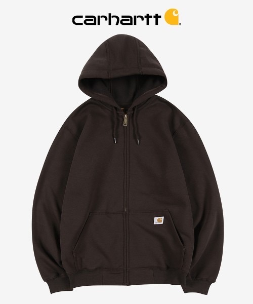 칼하트 써멀 후드집업 다크브라운 M