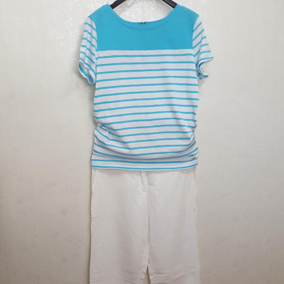 가격인하> 타미힐피거 스트라이프 반팔티