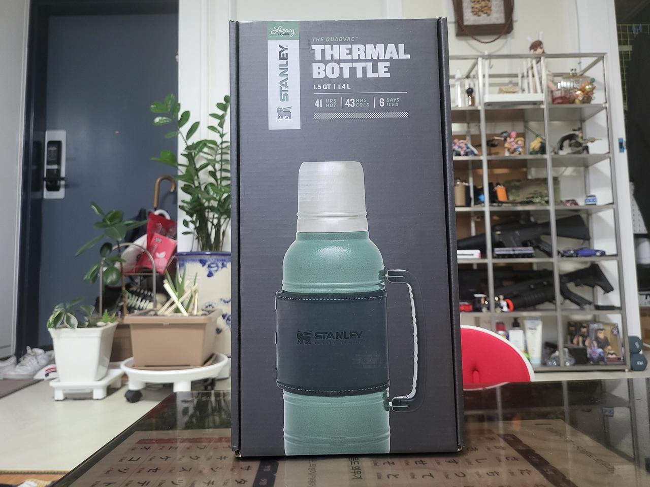 (판매완료)스탠리 보온병 1.4L 대용량 보온 보냉 지속 텀블러