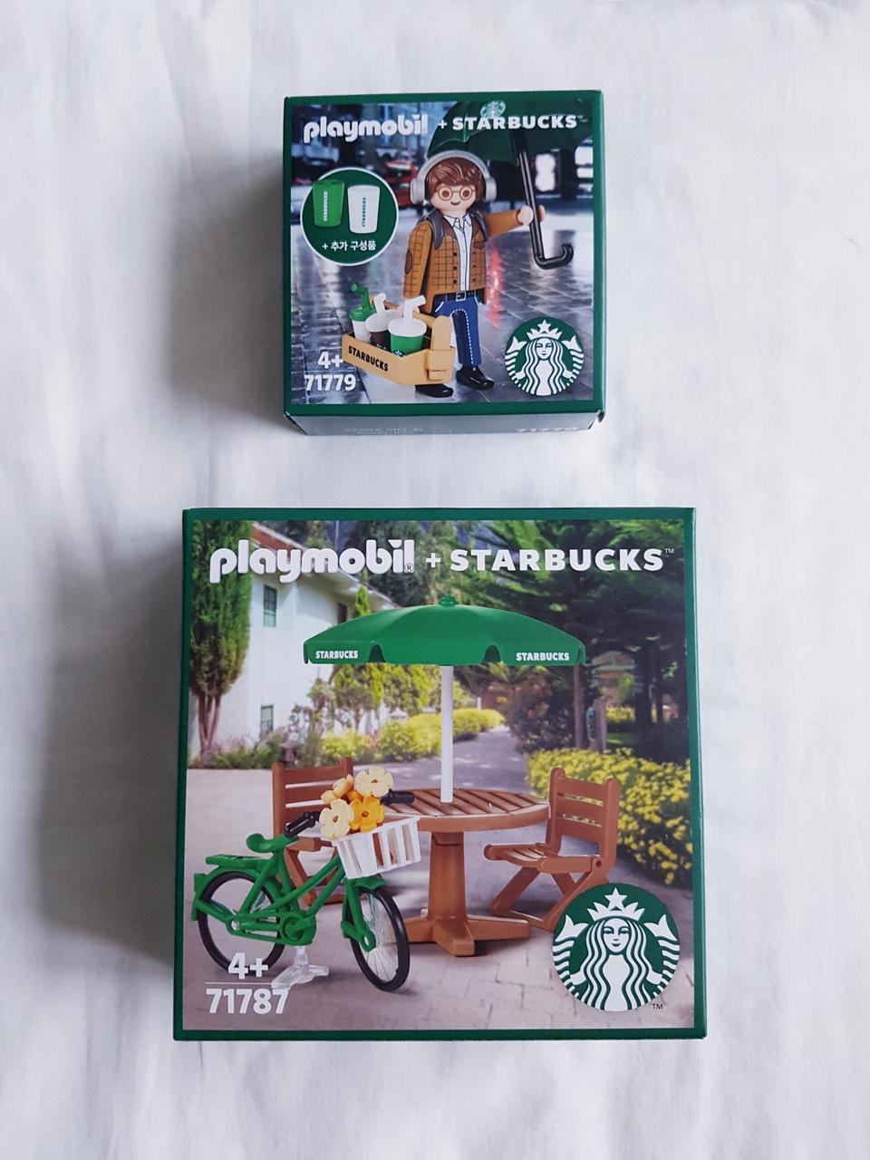 스타벅스 플레이모빌 스타벅스퍼니처세트 & 버디킴