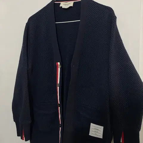 톰브라운 와플 가디건