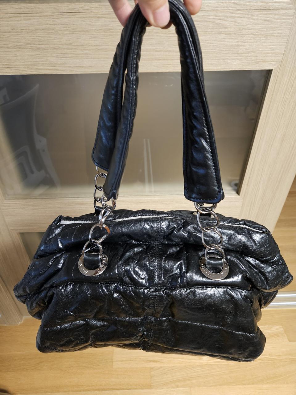 몽클레어  가죽가방