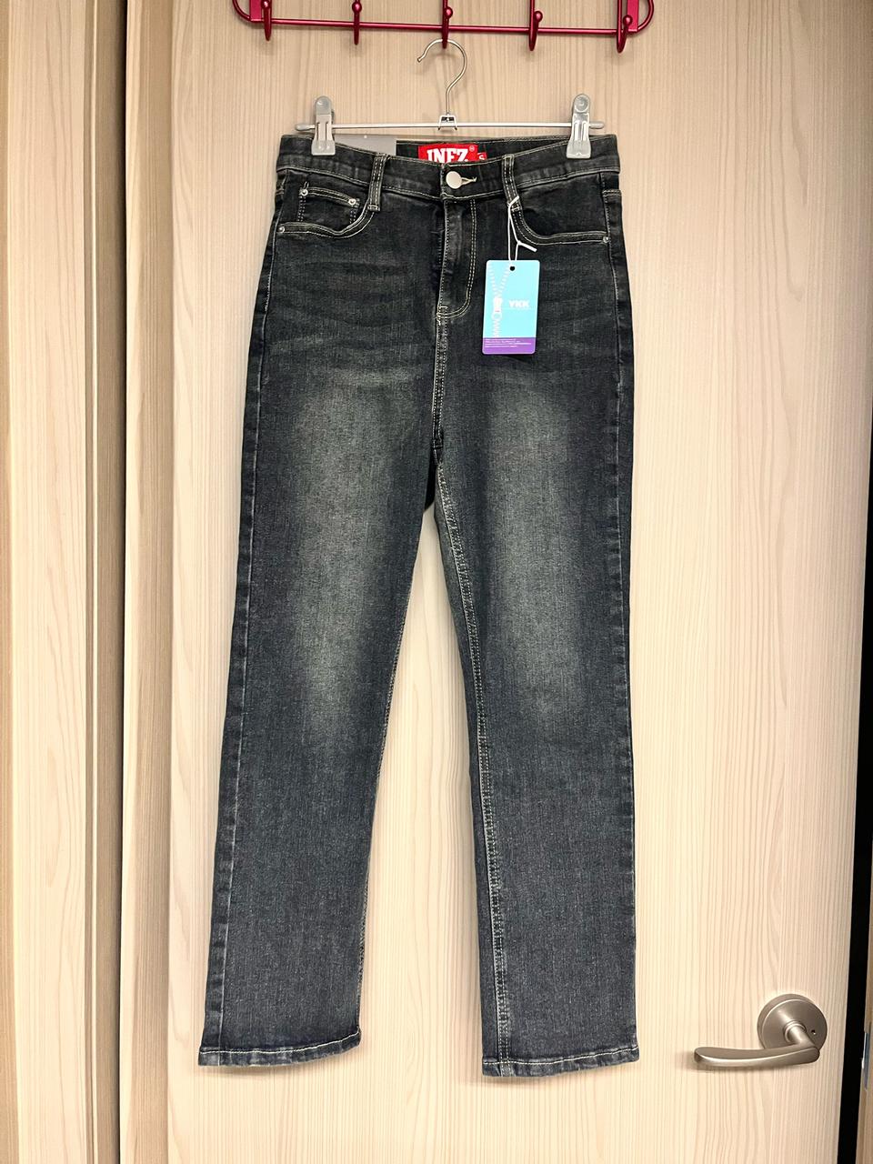 슬림 일자 청바지(흑청/새상품)