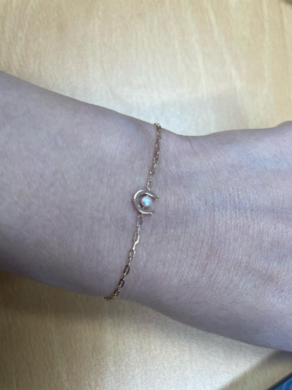 14k 스톤헨지 진주팔찌