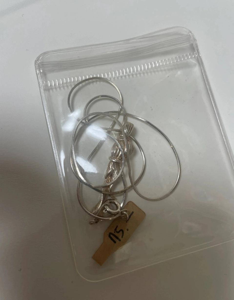 오묘숲 925은목걸이 팝니다