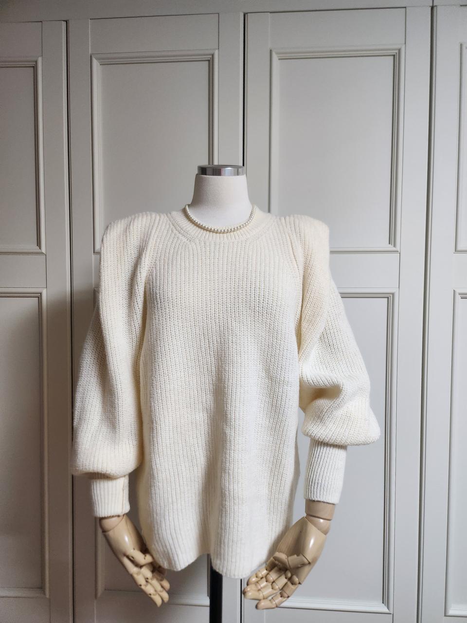 파워숄더 니트티(새상품)