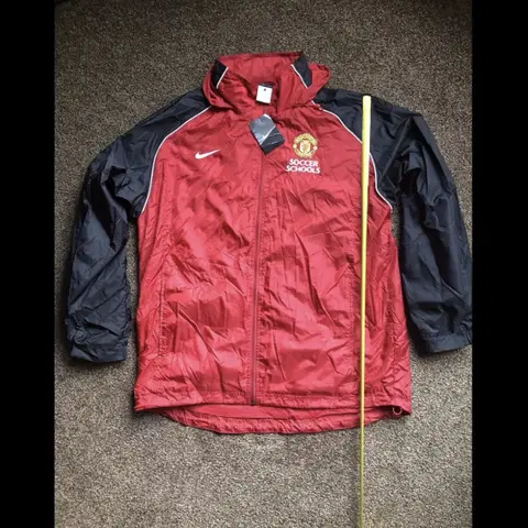 맨체스터 유나이티드/맨유 져지 바람막이 자켓, 사이즈 L