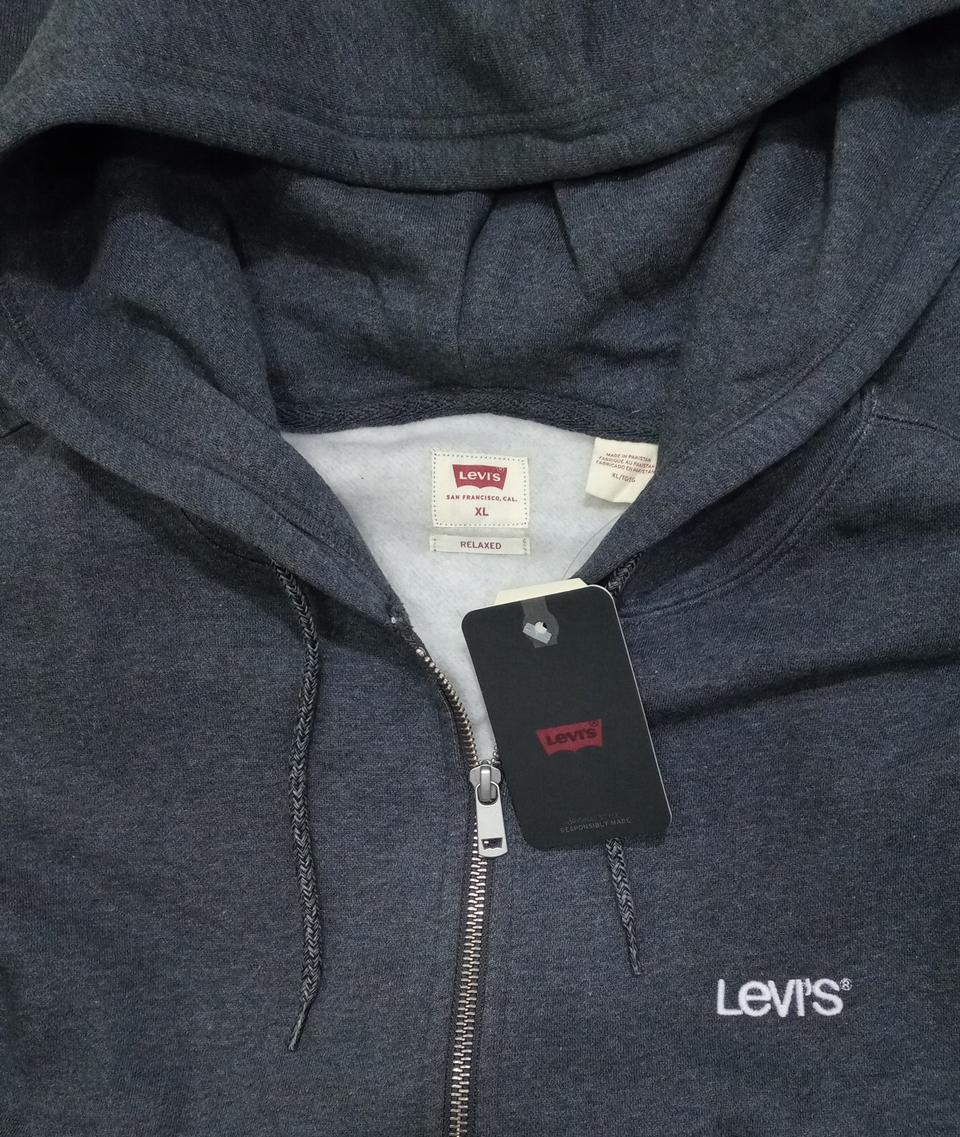 리바이스 기모 후드집업 XL