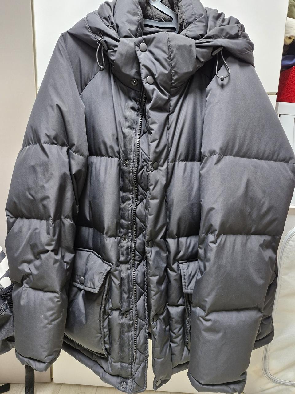 스파오 오리털 패딩