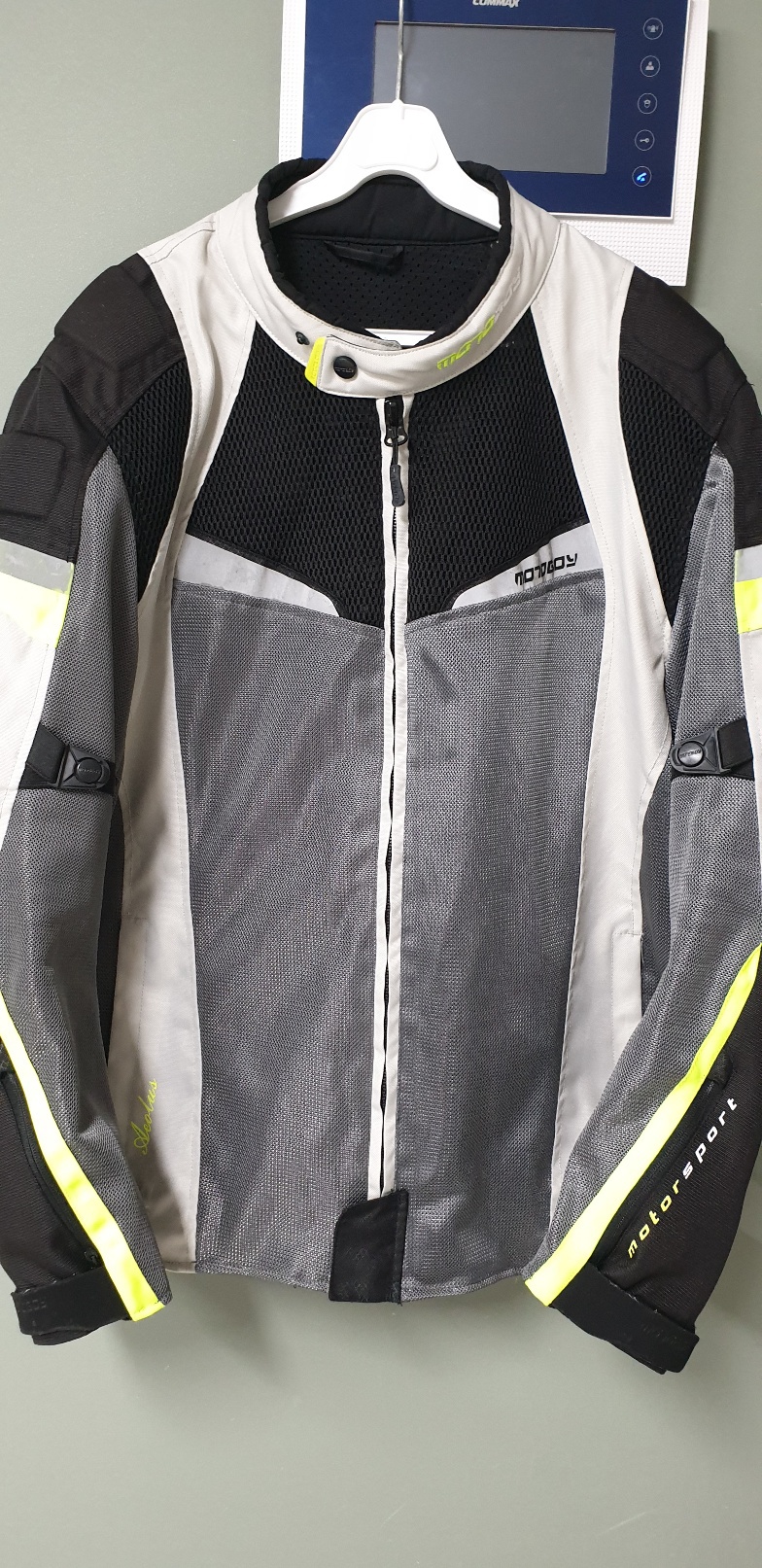 모토보이 정품(해외판) 오토바이자켓 105호 실측! 보호대내장됨!